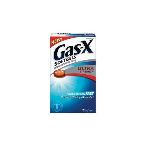 GAS-X SOFTGELS ULTRA Size: 18