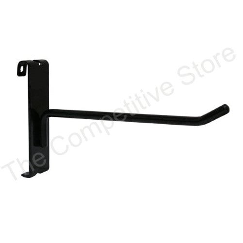 6" Gridwall Hooks - Box of 96 Black color - Hooks With 1/4" Dia. Wire For Gridwall Panels