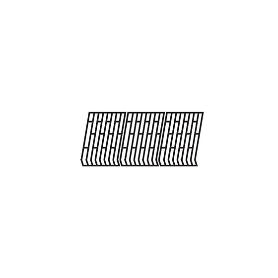 Matte Cast Iron Cooking Grid Replacement for Select Fiesta Gas Grill Models, Set of 3