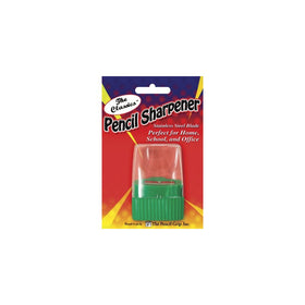 Pencil Grip The Classics Pencil Sharpener with Stainless Steel Blade (Single Wedge Shape), Assorted Colors (TPG-142)