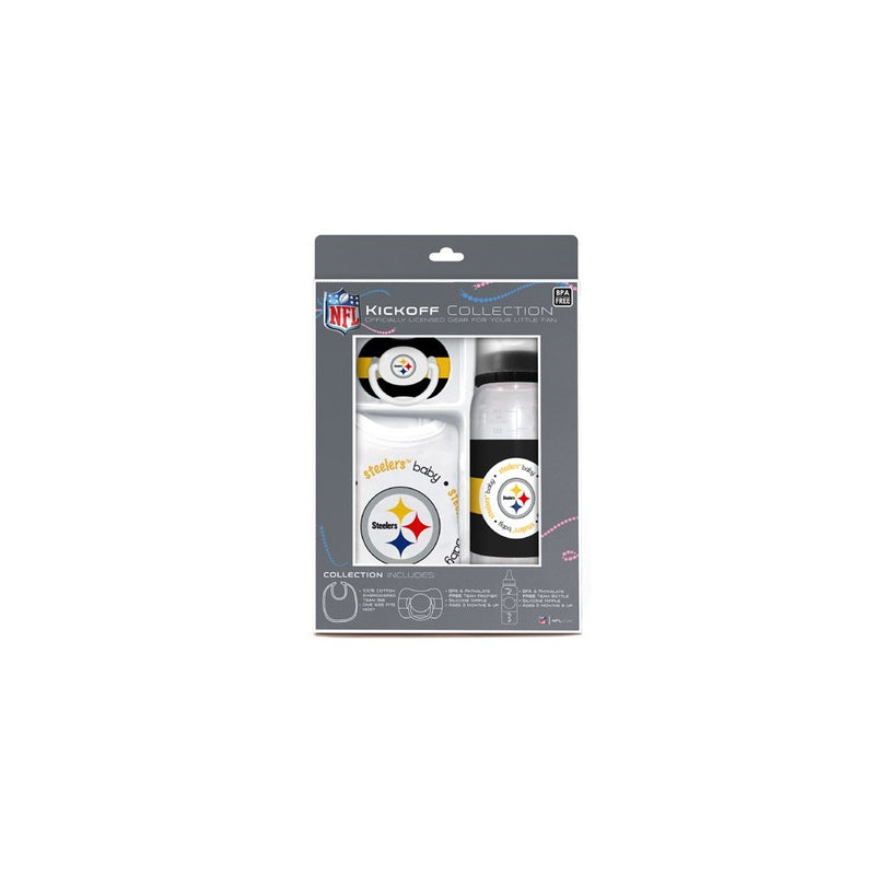 Baby Fanatic NFL Pittsburgh Steelers Baby Fanatic Baby Fanatic Gift Set