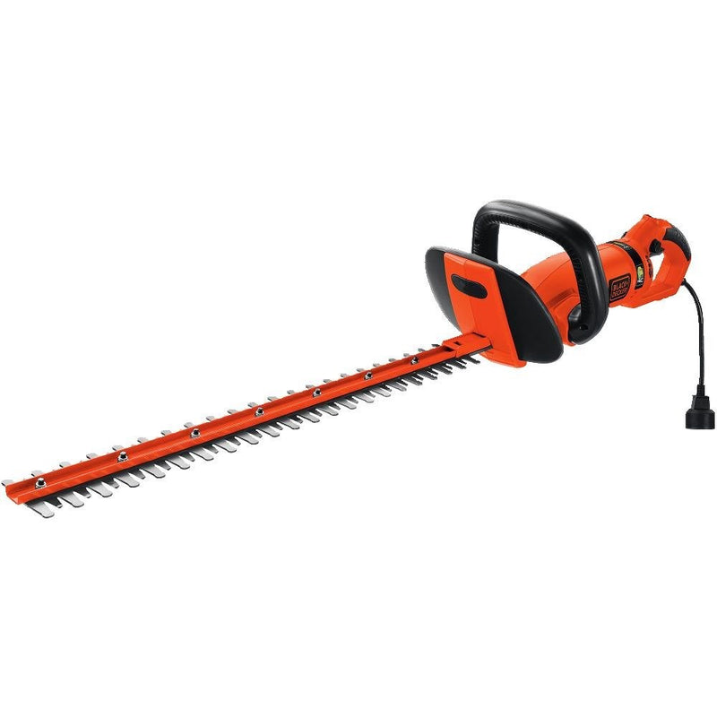 BLACKDECKER HH2455 3.3-Amp HedgeHog Hedge Trimmer with Rotating Handle And Dual Blade Action Blades, 24"