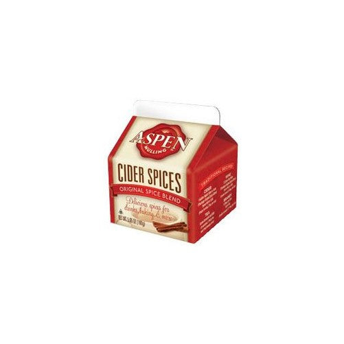 Aspen Mulling Cider Spice - Original Spice Blend - 5.65 oz Carton - Set of 4
