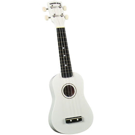 Diamond Head DU-109 Rainbow Soprano Ukulele - White