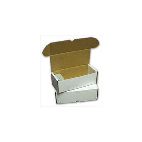 BCW 330 count Storage Box - Corrugated Cardboard Storage Box - Baseball, Football, Basketball and Hockey cards