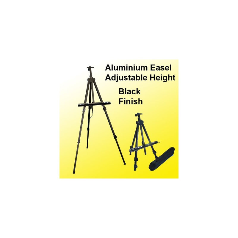 Aluminum Easel Lightweight Display Tripod Menu Poster Picture Holder Stand Folding Light Weight Easel w/ Free Carry Case