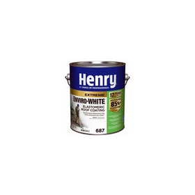 Henry HE687046 1 Gallon White Extreme Enviro-White Elastomeric Roof Coating