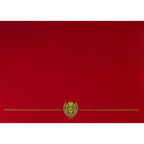 Great Papers! Red Classic Certificate Cover, 12 x 9.375 Inches, 5 Count (903031)
