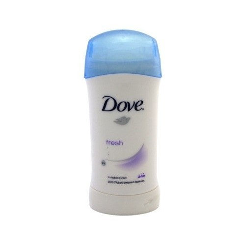 Dove Deodorant 2.6 Ounce Invisible Solid Fresh (76ml) (3 Pack)