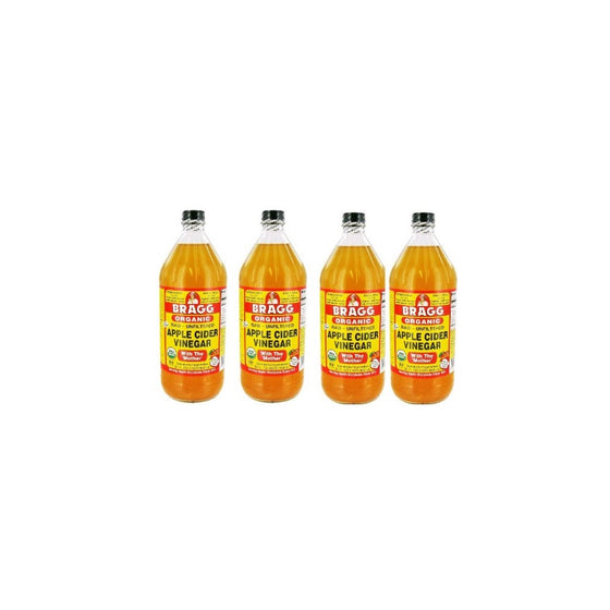 Bragg Organic Vinegar - Apple Cider - 32 oz - 4 pk