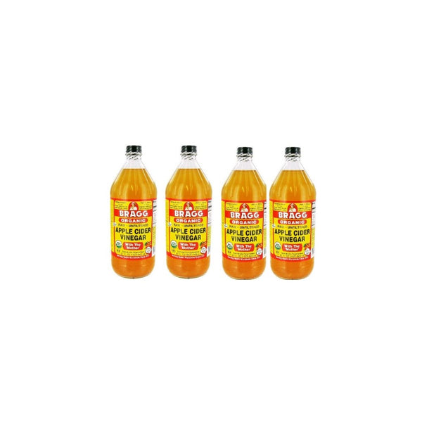 Bragg Organic Vinegar - Apple Cider - 32 oz - 4 pk