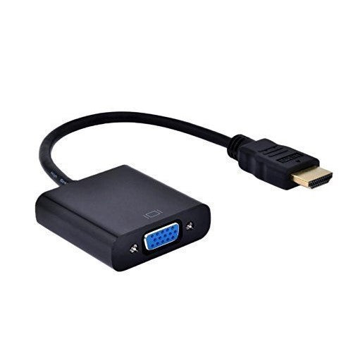 Generic KLUIO01HDMI Input to VGA Adapter Converter For PC Laptop NoteBook HD DVD - Black