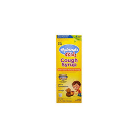 Hyland's Cough Syrup with 100% Natural Honey 4 Kids 4 oz ( Pack of 2)