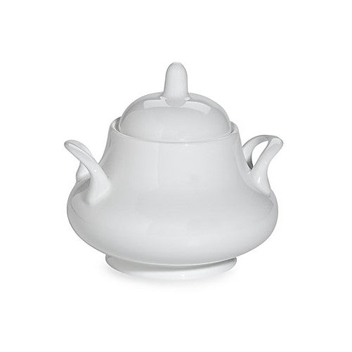 Fitz and Floyd Nevaeh Classic White Sugar Bowl