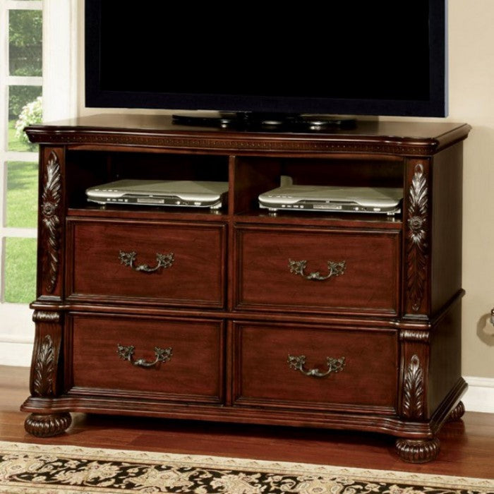 Wooden End Table with Contrasting Top and Tripod Base, Yellow and Brown