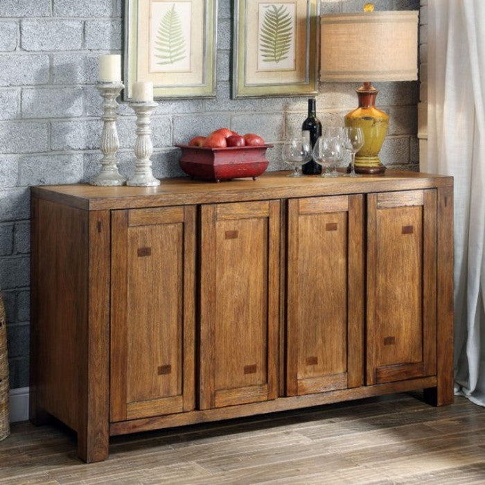 Frontier Transitional Style Server, Dark Oak Finish