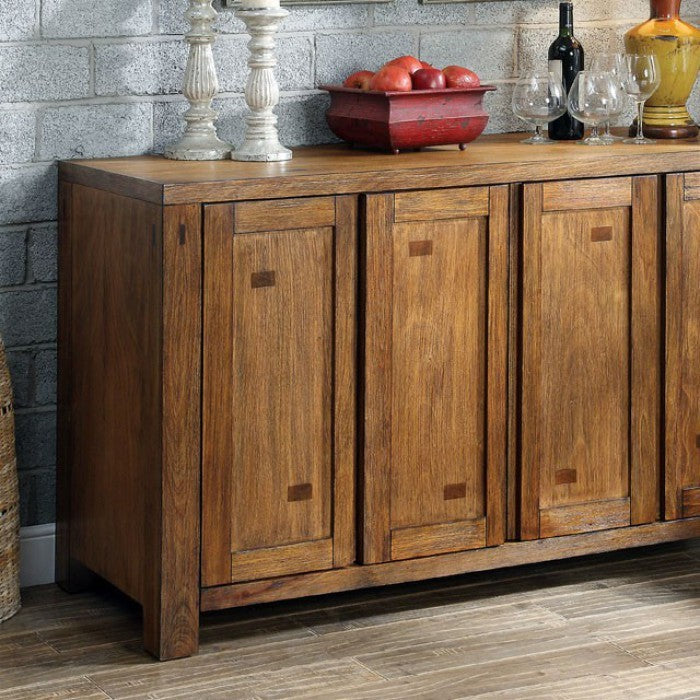 Frontier Transitional Style Server, Dark Oak Finish