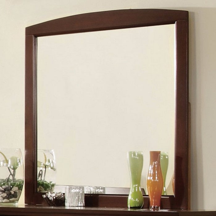Faux Crystal Accented Wooden Framed Floor Mirror with Beveled Sides, Silver