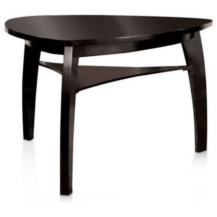 Hurley Contemporary Style Counter Height Table, Black