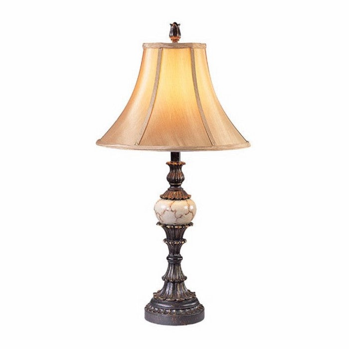Rosalie Traditional Design Table Lamp, Set of two, Antique Black