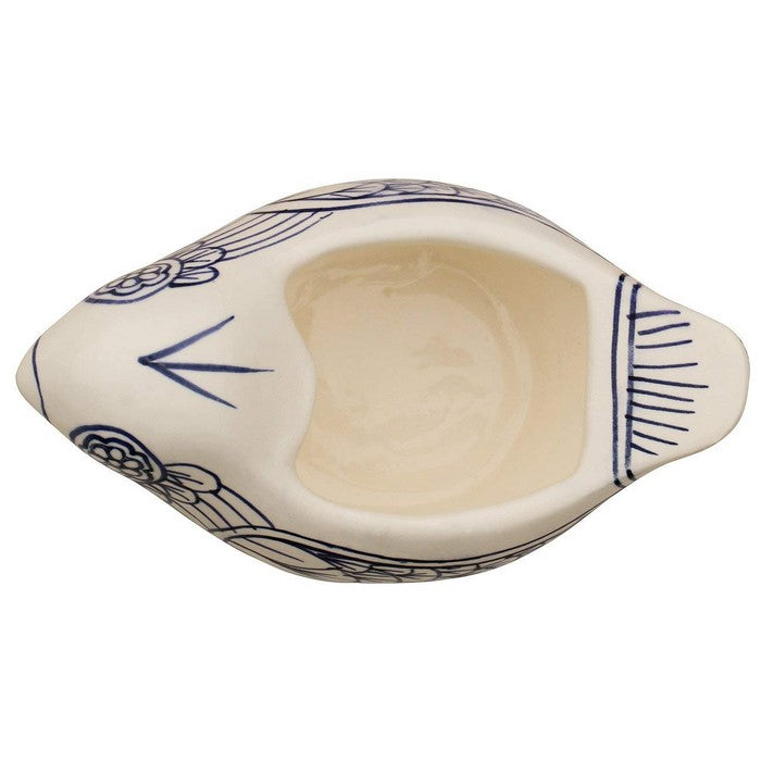 Handmade Bird Shaped Planter In Ceramic Benzara Brand