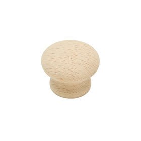 Amerock 933 1-1/4" Wood Mushroom Knob