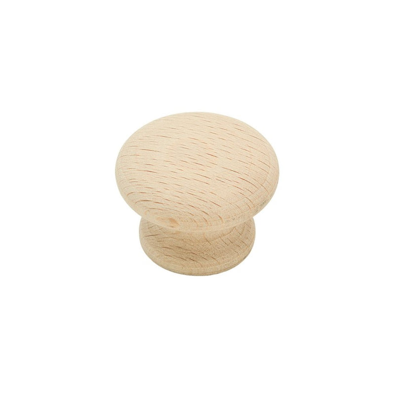 Amerock 933 1-1/4" Wood Mushroom Knob