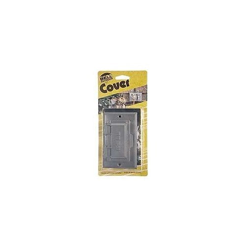 Hubbell-Bell 5101-5 Grey GFCI Horizontal Device Mount Single Gang Cover