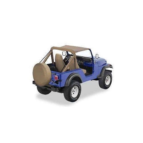Bestop 52507-04 Tan Traditional Bikini Top for 1976-1983 CJ-5