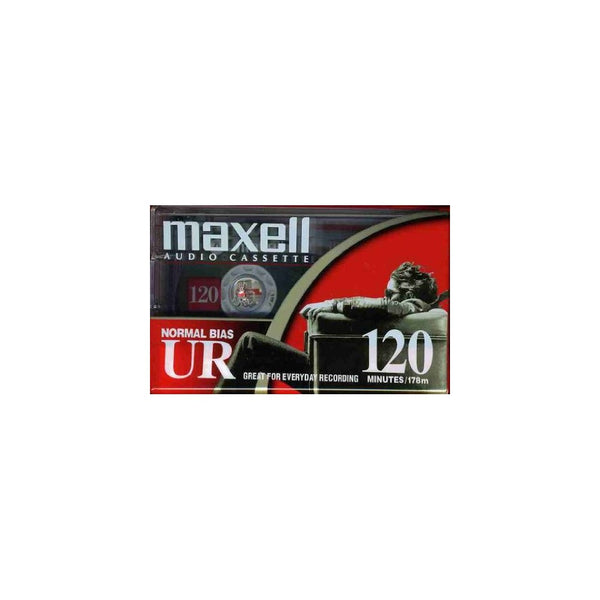 Maxell 108010 UR 120 Minute Normal Bias Audio Tape