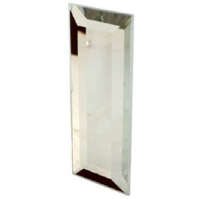 Slide-Co 161783 Mirror Door Glass Pull with Adhesive Back, 1-1/4 in. Wide x 3 in. Tall