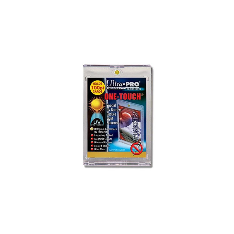1 (One) 100pt Ultra Pro One-Touch Magnet Card Holder for Thicker Baseball and other Trading Cards