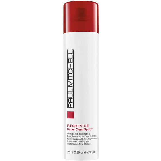 Paul Mitchell Super Clean Finishing Spray, Flexible Style,9.5 oz