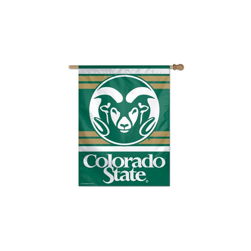 NCAA Colorado State Vertical Flag, 27" x 37"