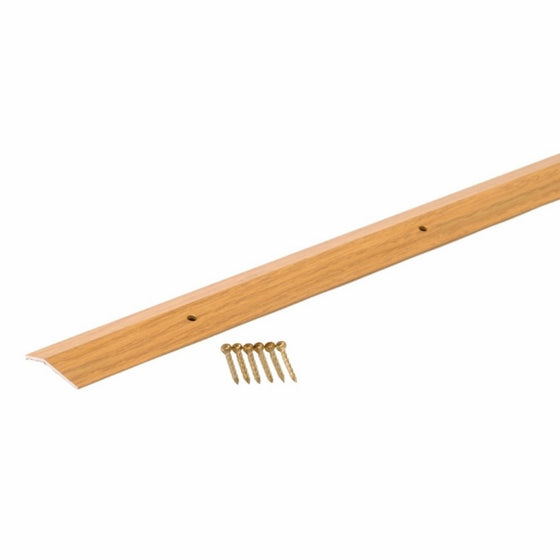 M-D Building Products 40122 1-3/8-Inch by 72-Inch Carpet Trim Wide, Metal Decor Finish