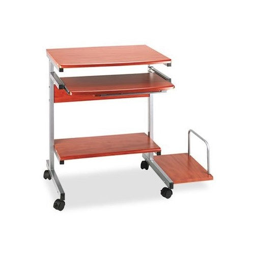 Tiffany Industries 946MEC Portrait Mobile PC Workstation, 36-1/2w x 28-1/2d x 30h, Med Cherry Laminate Top