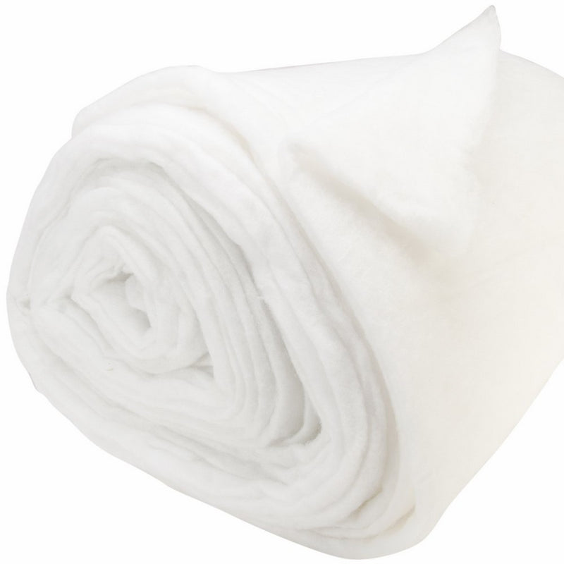 Polyester Batting Traditional Loft 8oz Per Yard-Double Rolled 100"X20 Yards FOB:MI