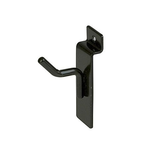 1" Slatwall Hook -Black -Box of 96