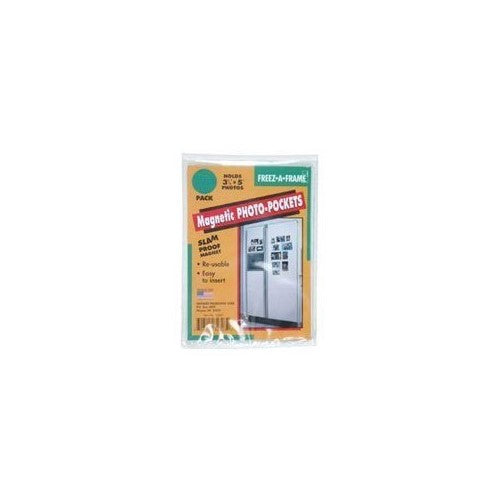 Freez-A-Frame Magnetic 2-1/2" x 3-1/2" Photo Frame, 2 Pack