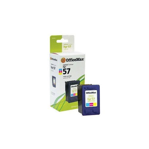 OfficeMax Remanufactured 3-Color Ink Cartridge Replacement for HP 57 (C6657AN)