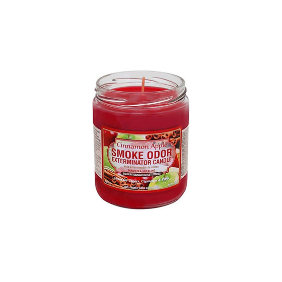 Smoke Odor Exterminator Candle Cinnamon Apple 13oz