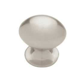 Liberty PN0395-SN-C 30mm Medium Football Cabinet Hardware Knob