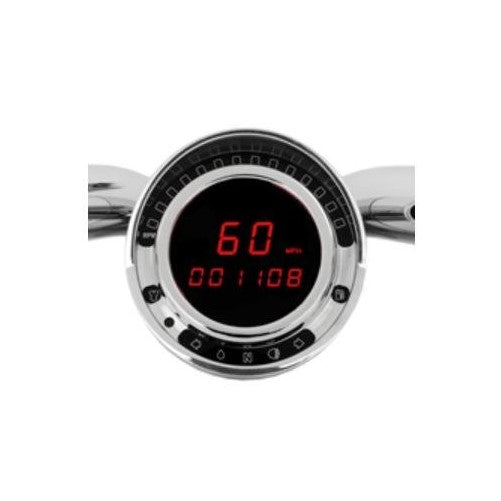 Dakota Digital Direct Plug-In Speedometer for Big Dog Models with Factory Tach Ring BD-140-R