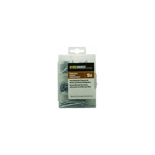 Hillman Fastener Corp 130207 Wire Nail & Brad Assortment Kit