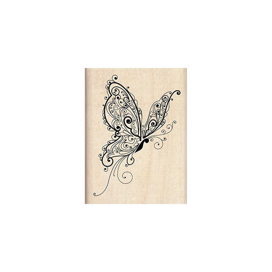 Inkadinkado Butterfly Wood Stamp