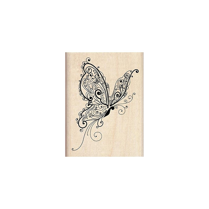 Inkadinkado Butterfly Wood Stamp