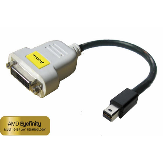 Accell B087B-004B UltraAV Mini DisplayPort to DVI-D Single Link Adapter