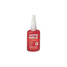 Loctite 08731 Red 087 Letter Grade AV High Strength Threadlocker, 50 ml, 1.69 fl. oz. Bottle