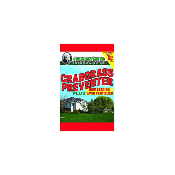 Jonathan Green 10465 Crabgrass Preventer Plus New Seeding Lawn Fertilizer, 15 lbs.