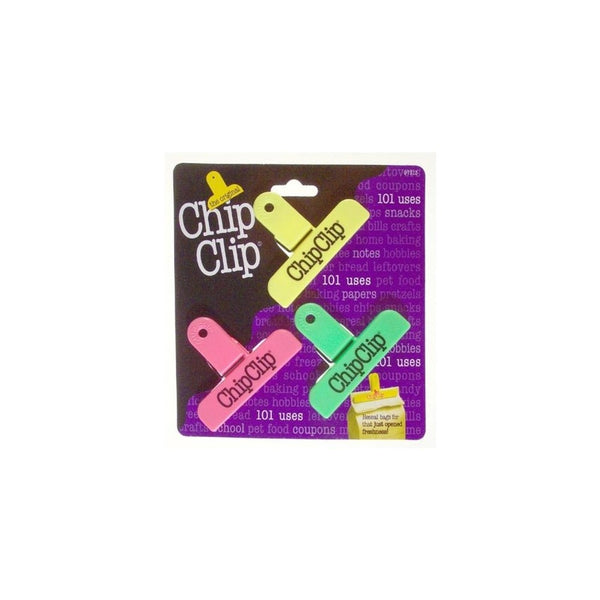 Chip Clip 97313 3" Bright Chip Clip 3 Count